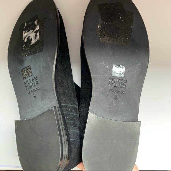 Eileen Fisher Rich Suede Bootie Ankle Sz 9 - Picture 6 of 7